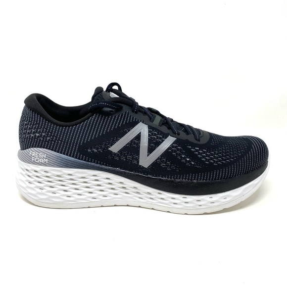 NEW BALANCE Men’s ATHLETIC SHOES FRESH FOAM MORE RUN - MMORBK WIDE - Picture 1 of 7